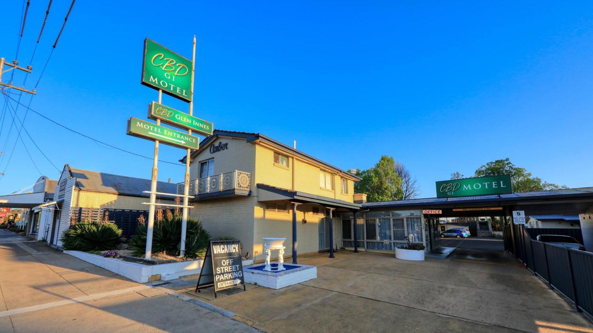 Cbd Gi Motel Глен-Иннес Экстерьер фото